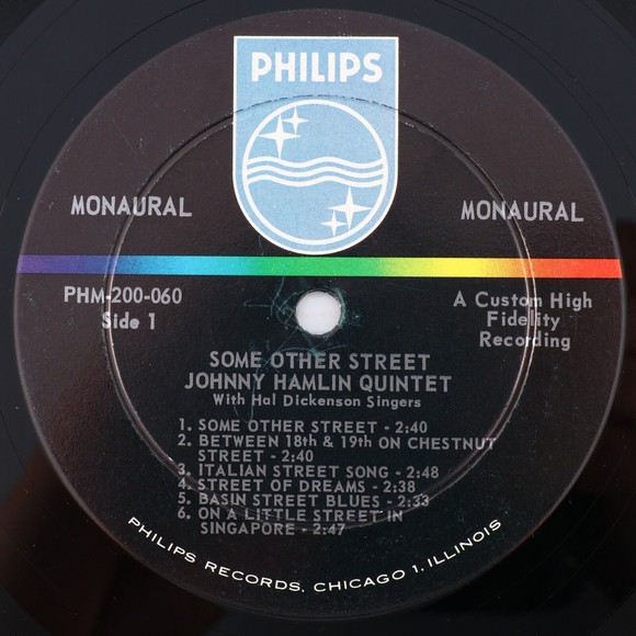 Johnny Hamlin Quintet, A Hip Trip Down Some Other Street LP Record PHM 200-060 - Picture 8 of 16